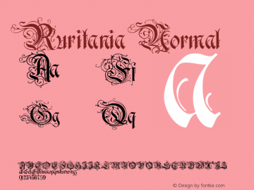 Ruritania Normal 1.0图片样张