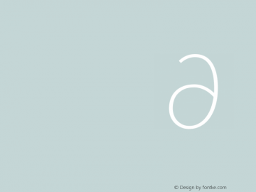Source Code Pro ExtraLight Regular  Font Sample