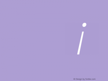 Source Sans Pro Light Italic 图片样张
