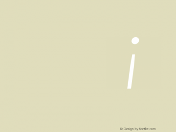 Aleo Light Italic Version 1.1图片样张