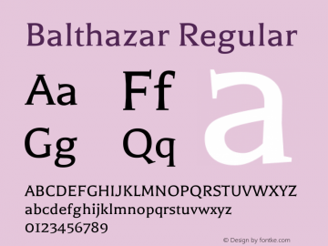 Balthazar Version 1.0图片样张