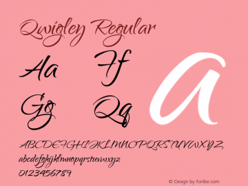Qwigley Version 1.0图片样张