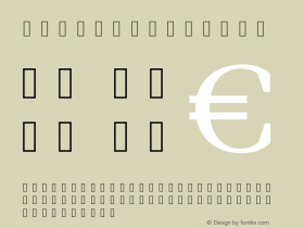 Ledger Version 1.0 Font Sample