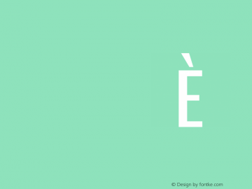 Oswald Regular  Font Sample