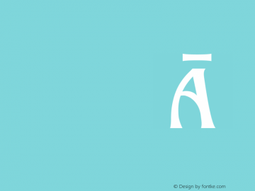 Amarante Regular  Font Sample