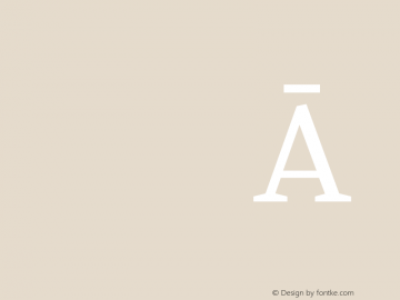 Manuale Regular  Font Sample