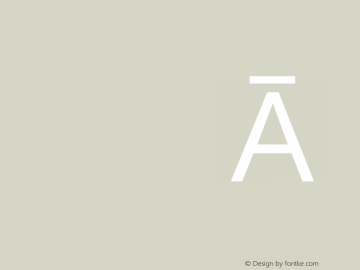 Oxygen Version 1.0 Font Sample