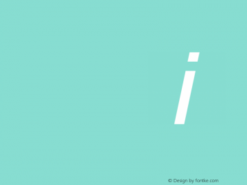 Sansation Italic  Font Sample