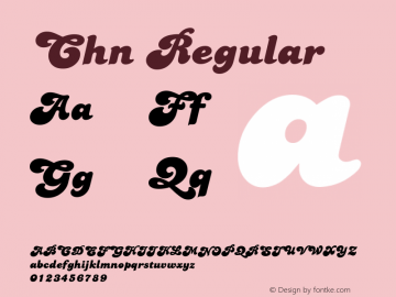 Chn Converted from C:\TEMP\GSTCNDRM.TF1 by ALLTYPE Font Sample