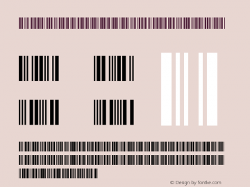 3 of 9 Barcode Version 1.0图片样张