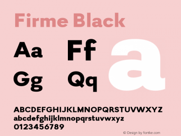 Firme-Black Version 1.200图片样张