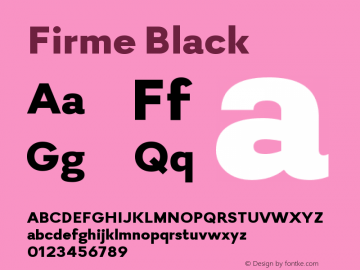 Firme-Black Version 1.200图片样张