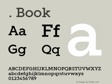 . Version 1.000 Font Sample