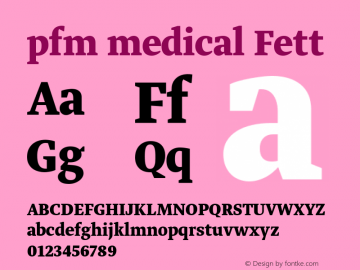 pfm medical Fett Version 1.0; 2008图片样张