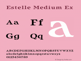 Estelle Medium Ex V1.00图片样张