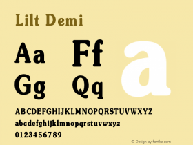 Lilt Demi V1.00图片样张