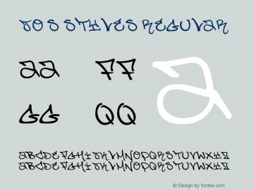 Jo's Styles Version 1.00 February 7, 2011, initial release Font Sample