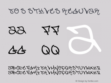 Jo's Styles Version 1.00 February 7, 2011, initial release Font Sample