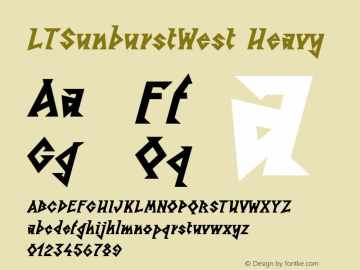 LTSunburstWest Heavy Version 001.000图片样张