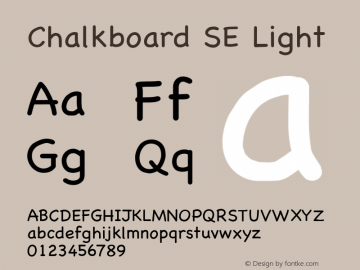 Chalkboard SE Light 8.0d2e1  烈风convert图片样张