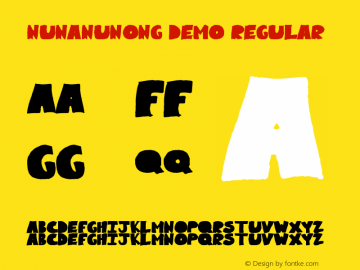 Nunanunong Demo Version 1.00 March 26, 2014, initial release图片样张