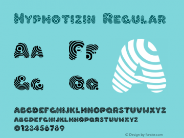 Hypmotizin Regular v2.0 - 7/20/10 Font Sample