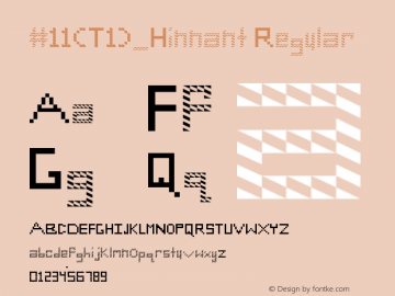 #11(T1)_Hinnant Regular Version 1.0图片样张