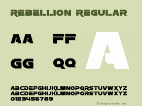 Rebellion Version 1.00 November 26, 2014, initial release图片样张