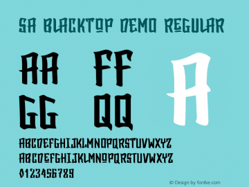 SA BlackTop DEMO Version 1.5图片样张
