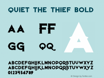 Quiet the Thief Bold Version 1.0图片样张