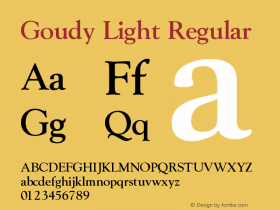 Goudy-Light-DTC 001.003图片样张