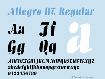 Allegro BT spoyal2tt v1.21图片样张