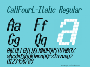 CallFourL-Italic 004.301图片样张