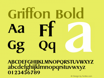 Griffon Bold Altsys Metamorphosis:12/19/95图片样张