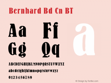 Bernhard Bd Cn BT V1.00图片样张