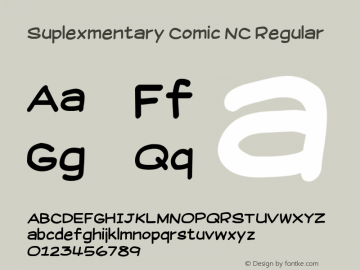 Suplexmentary Comic NC Version 1.000 2010 initial release图片样张