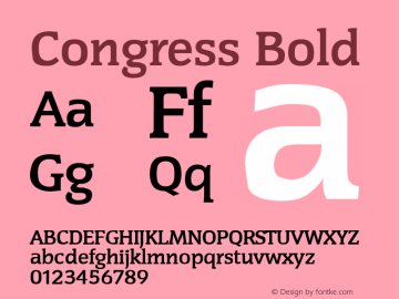 Congress Bold Altsys Fontographer 3.5  9/23/93 Font Sample