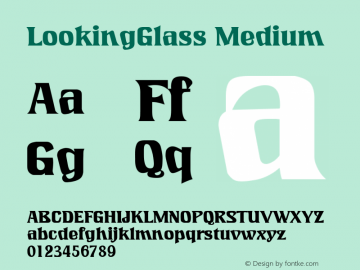 LookingGlass Medium 1.0 Wed Oct 09 13:42:44 1996图片样张