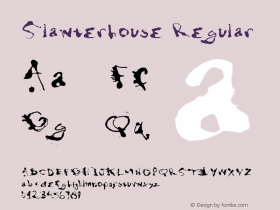 SlawterhouseRegular 001.000图片样张