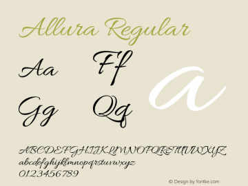 Allura Version 1.004图片样张