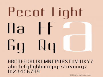 Pecot Light 1.02图片样张