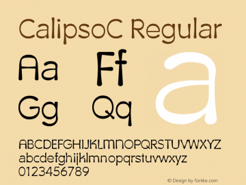 CalipsoC Version 001.000图片样张