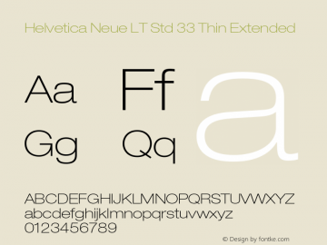 helvetica neue lt std 33 thin extended helvetica neue lt std 33 thin extended