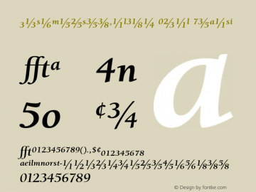 UniversityOldExp Bold Italic Altsys Fontographer 3.5  01.08.1994 Font Sample