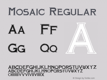 Mosaic 001.003图片样张
