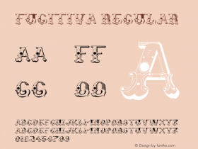 Fugitiva Version 1.00 January 14, 2013, initial release Font Sample