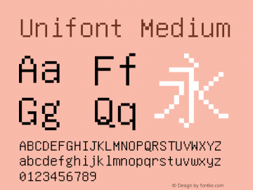 Unifont Version 10.0.03图片样张