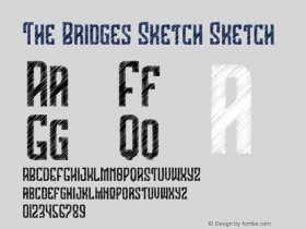 TheBridgesSketch-Sketch 1.000 Font Sample