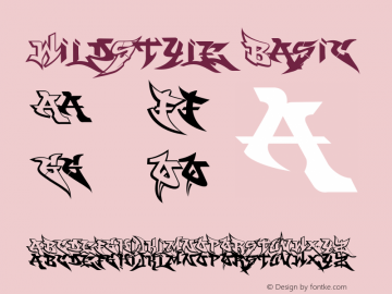 WildStyle_Basic Version 1.000;PS 001.001;hotconv 1.0.56 Font Sample