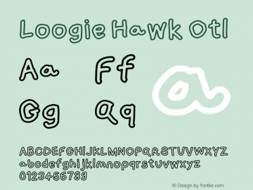 Loogie Hawk Outline Version 1.027图片样张